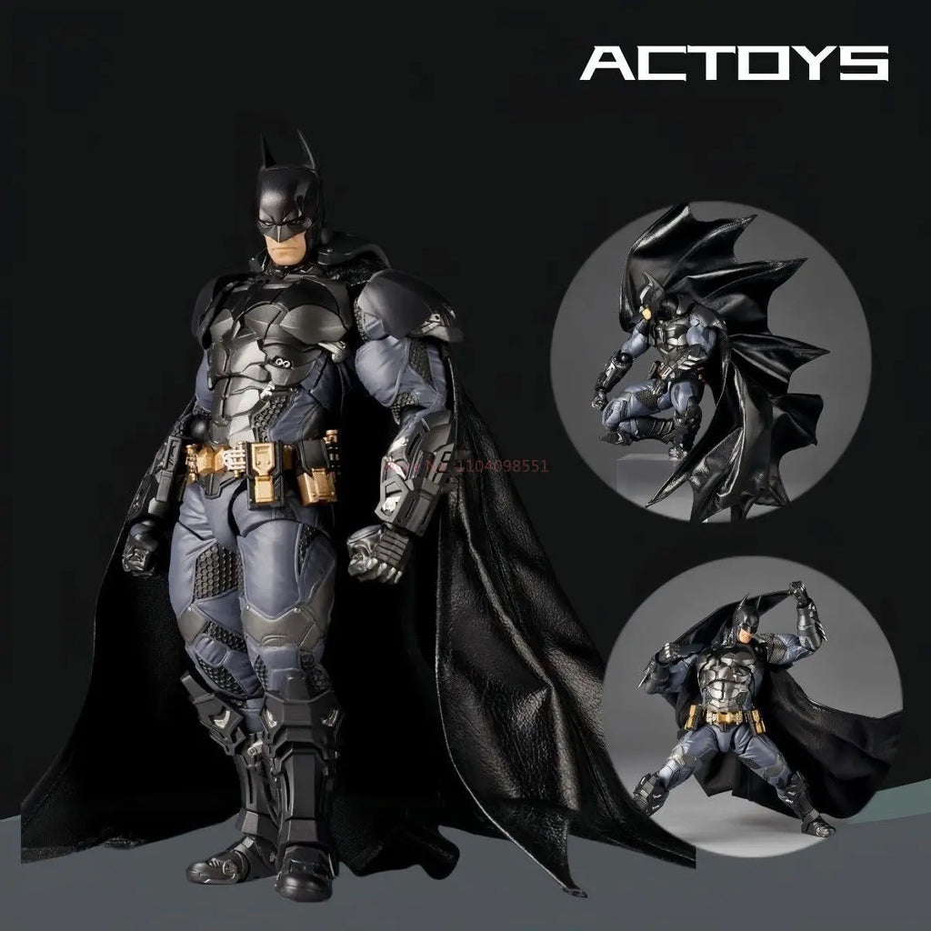 In Stock 2025 Revoltech Batman Arkham Knight Ver. Gk Figure Amazing Yamaguchi Action Figure Toy Figurine Collectible Model Gift