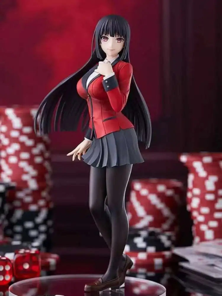 Anime Figur Jabami Yumeko Bewegliche Puppe Modell Spielzeug Geschenk Für Fans Black Beauty Desktop Display Sammlung