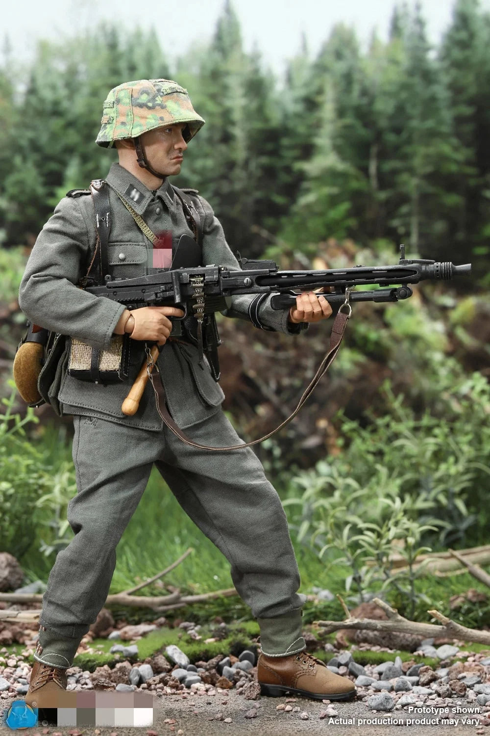 1/6 scale DID D80169 scale 12th armored division MG42 model set collection 12inch Action Figure Body Doll