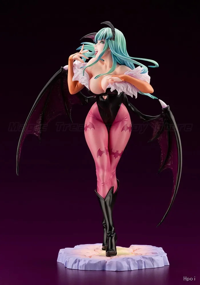 【In Stock】Original Kotobukiya BISHOUJO STATUE VAMPIRE HUNTER Morrigan Aensland 1/7 Scale Figure Gifts