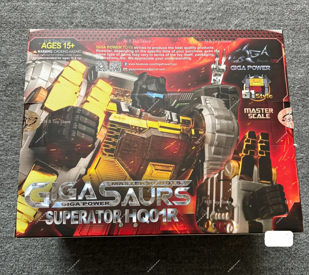 Gigapower Transformation GP HQ01R HQ-01R HQ05R Grimlock Overcom Collect Gifts