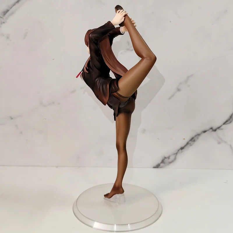 Bürodamenfigur im Anime-Stil, weiches Sammlerstück, schönes Mädchenmodell für Fans von Anime-Artikeln, handbemalte Actionfigur