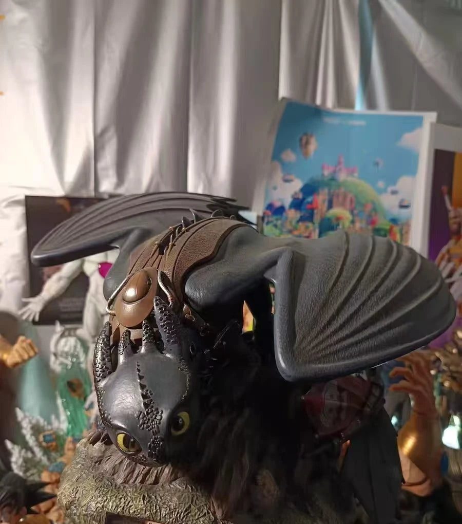 Pre-order Beast Kingdom Dragonr Night Fury Toothless Peripherals Statue Collection Ornaments Figures Trendy Gifts
