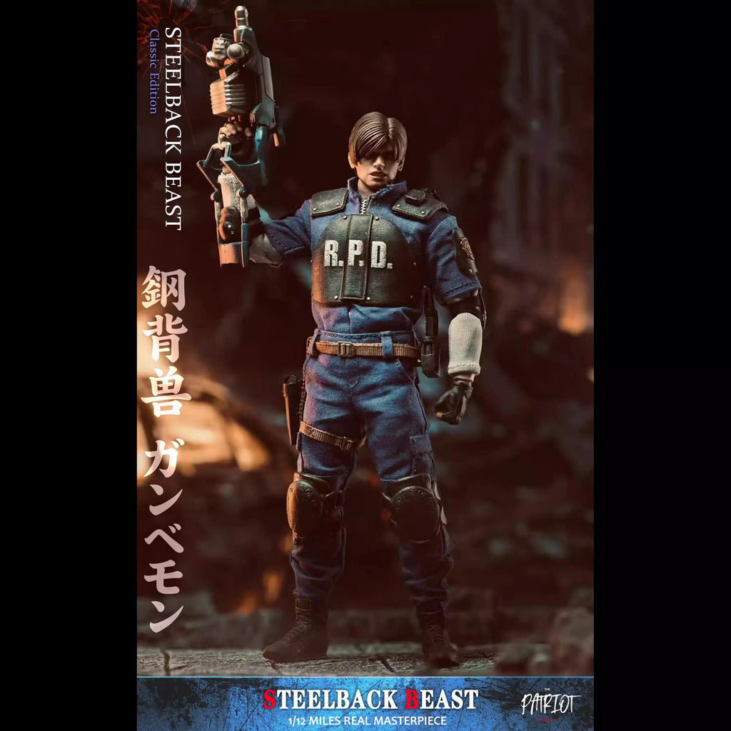 Patriot Studio Steelback Beast Resident Evil Leon S Kennedy 1/12 Scale 6 Inch Articulated Figure Pre-Order