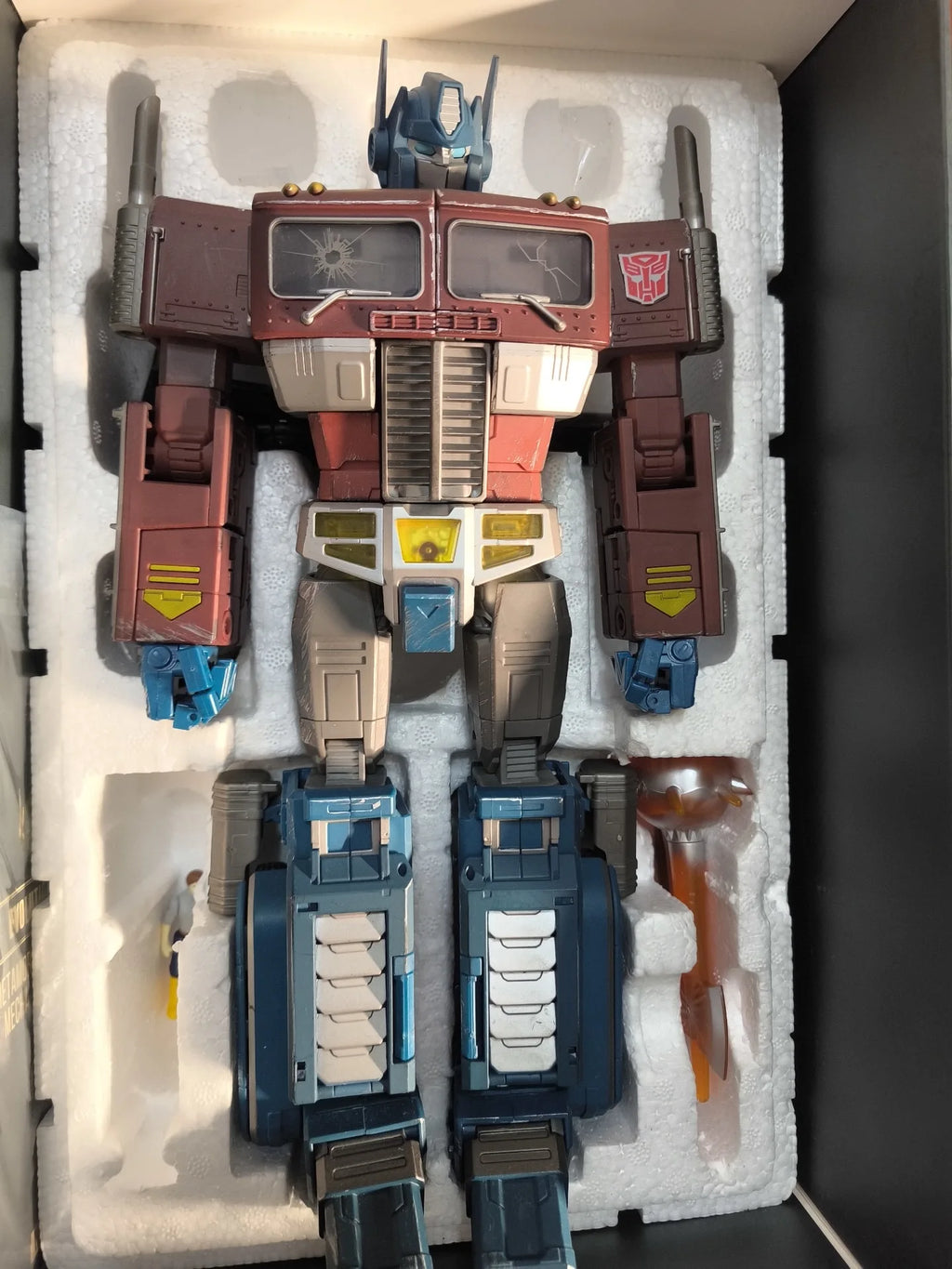 WEI JIANG G1 Transformation OP Prime MPP10 Battle Damage Version Action Figure
