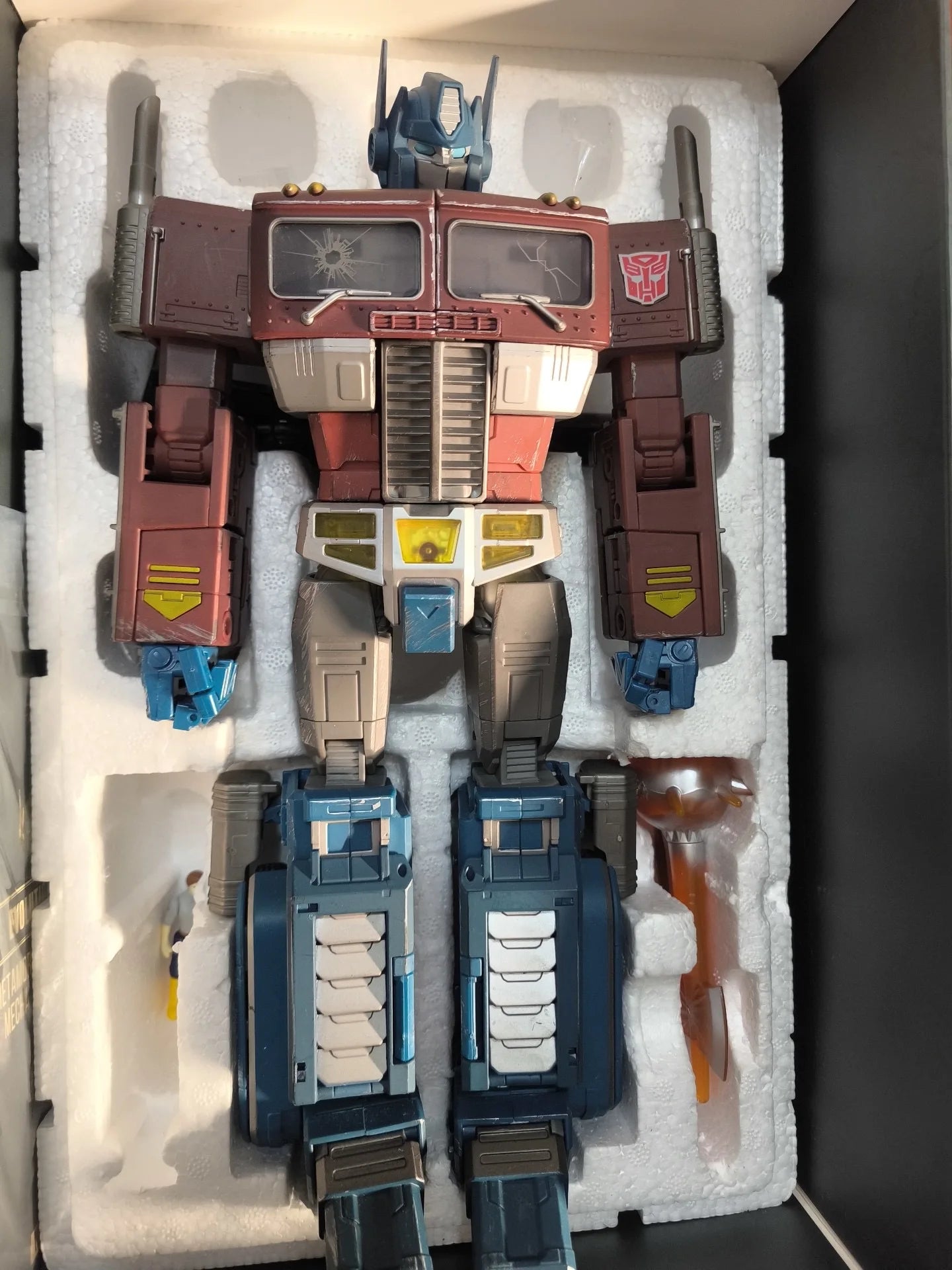WEI JIANG G1 Transformation OP Prime MPP10 Battle Damage Version Action Figure