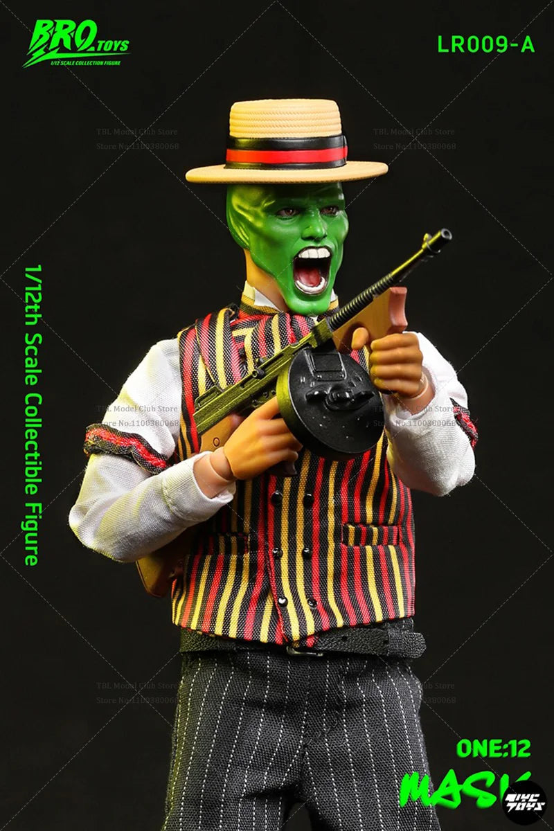 In Stock BROTOYS LR009 1/12 Scale Mask Freak Stanley Magical Comedy Movie  6-inch Full Set Action Figure Soldier Toys Collection
