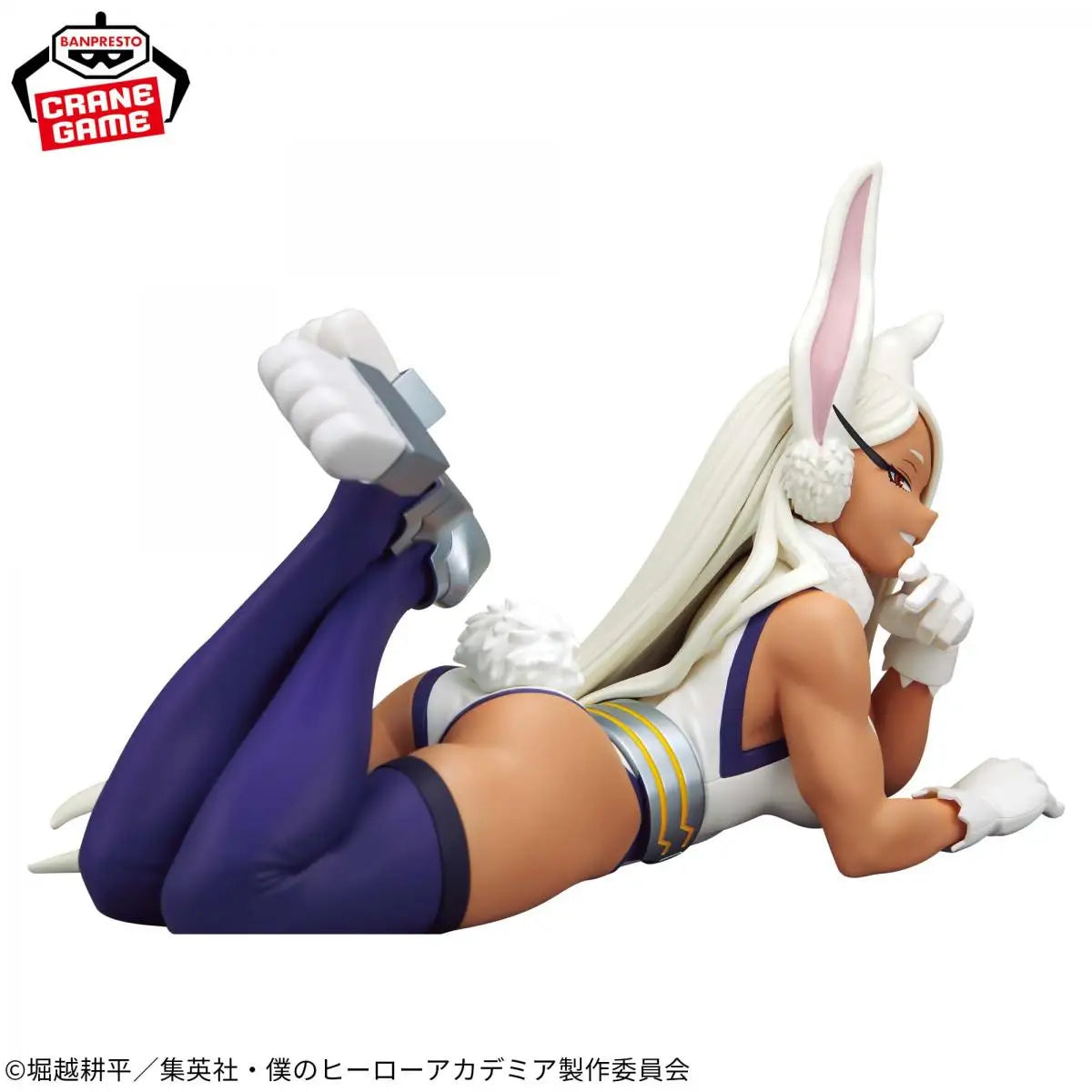 In Stock BANDAI Original My Hero Academia GLITTER GLAMOURS MIRKO Action Toy Figures PVC Statue Model Doll Desktop Ornament Gifts