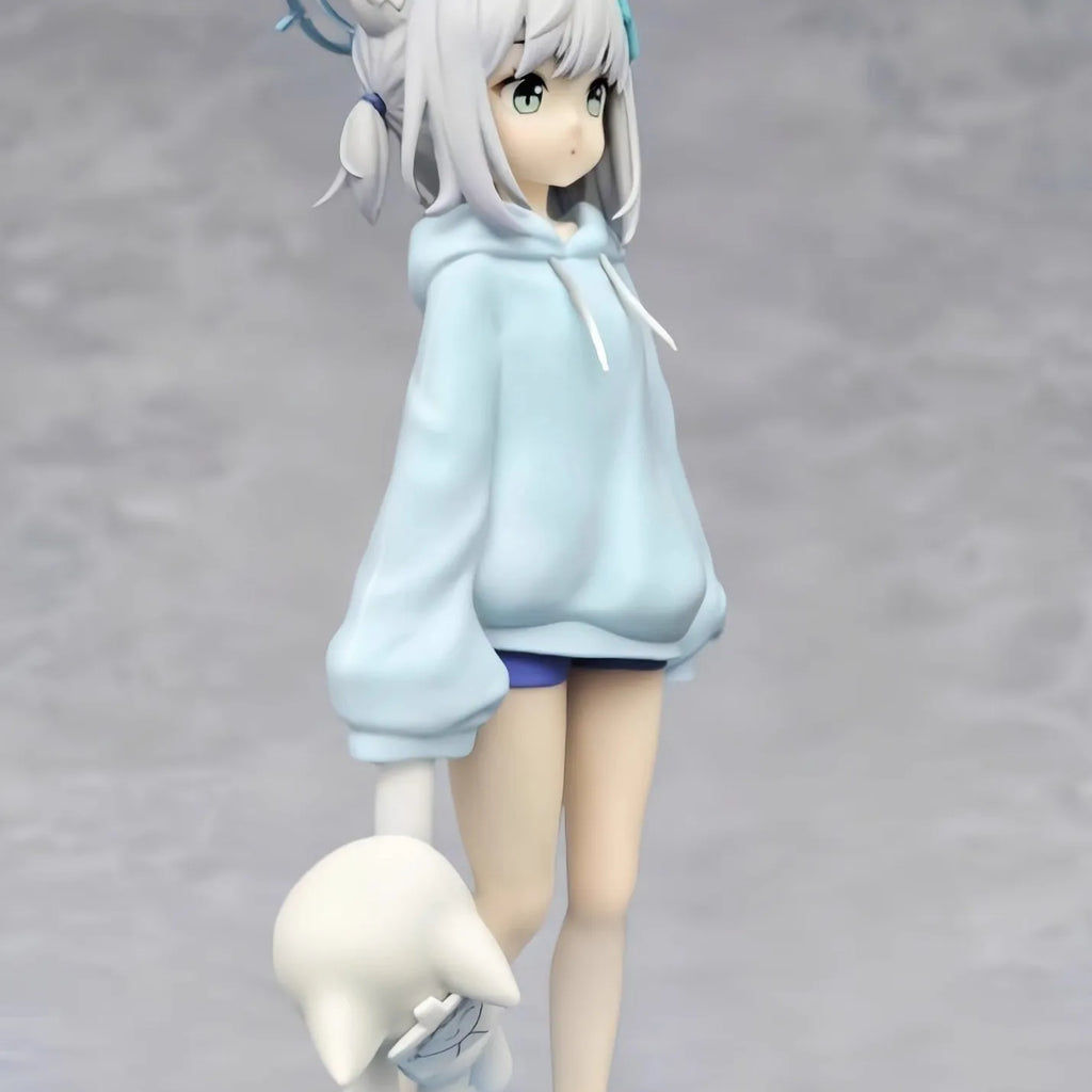 Blue Archive Shiroko Sunaookami Pajama Version 20cm Standing Pose Anime Figure Statue Desktop Decoration Gift
