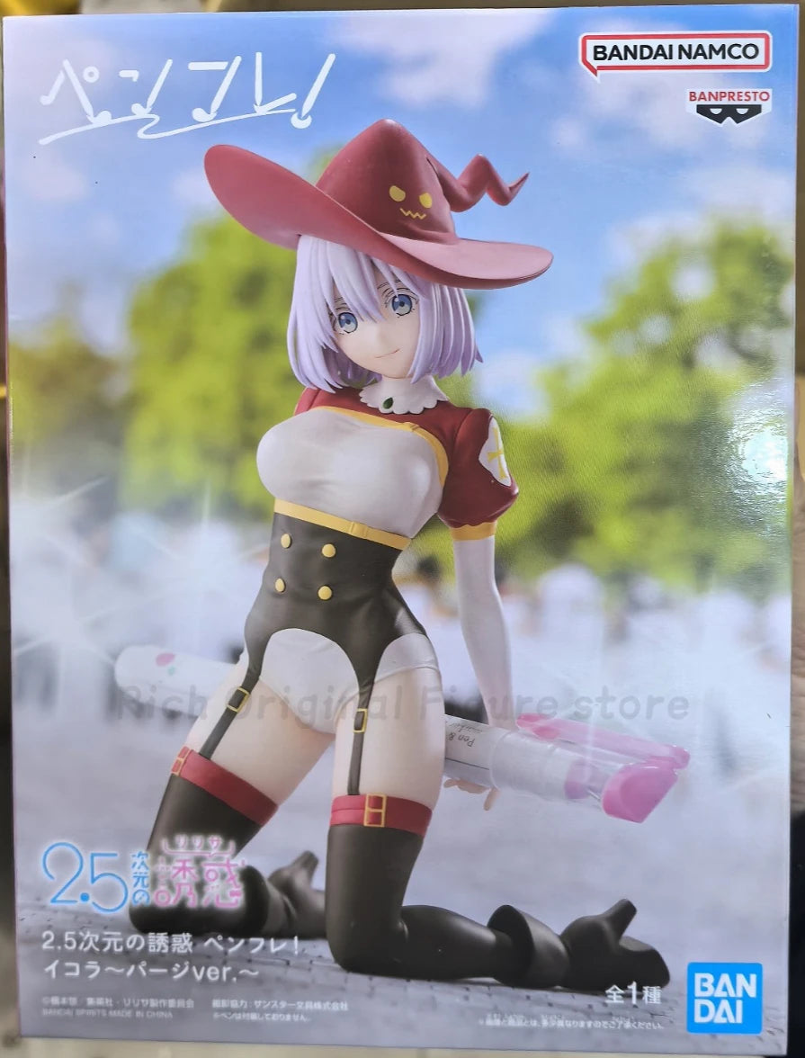 Original in Stock 2.5 Dimensional Seduction Seduction FIGURE NAGOMI/MAYURI HANYU ~ Uniform Ver. ~ Anime Figure Model Toys