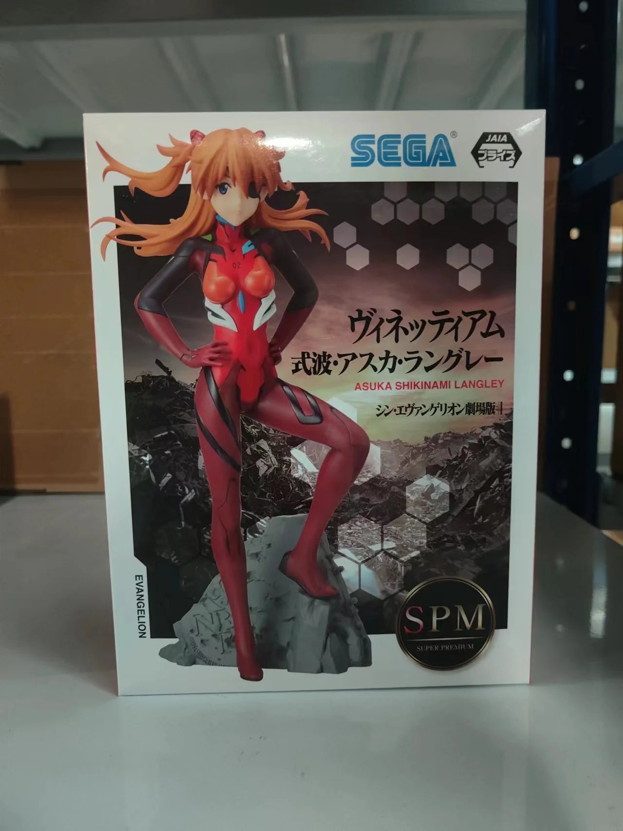 SEGA Original EVANGELION Anime Figure Asuka Langley Soryu Ayanami Rei  Action Figure Toys for Kids Gift Collectible Model Dolls