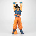24CM Cartoon Anime Dragon Ball Super Saiyan Son Goku Kakarotto Spirit Bomb Action Figure Pvc Model Collection Toys Gifts
