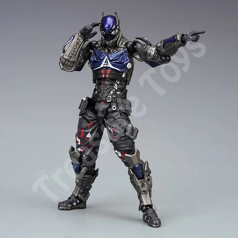 In Stock Arkham Factory Batman Figure Amazing Yamaguchi Arkham Knight Batman Anime Action Figure Model Toys Collection Gifts