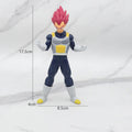 Dragon Ball Anime Handmade Bejita Classic Desktop Decoration Super Saiyan Series Handmade PVC Model Ornament Anime Periphery