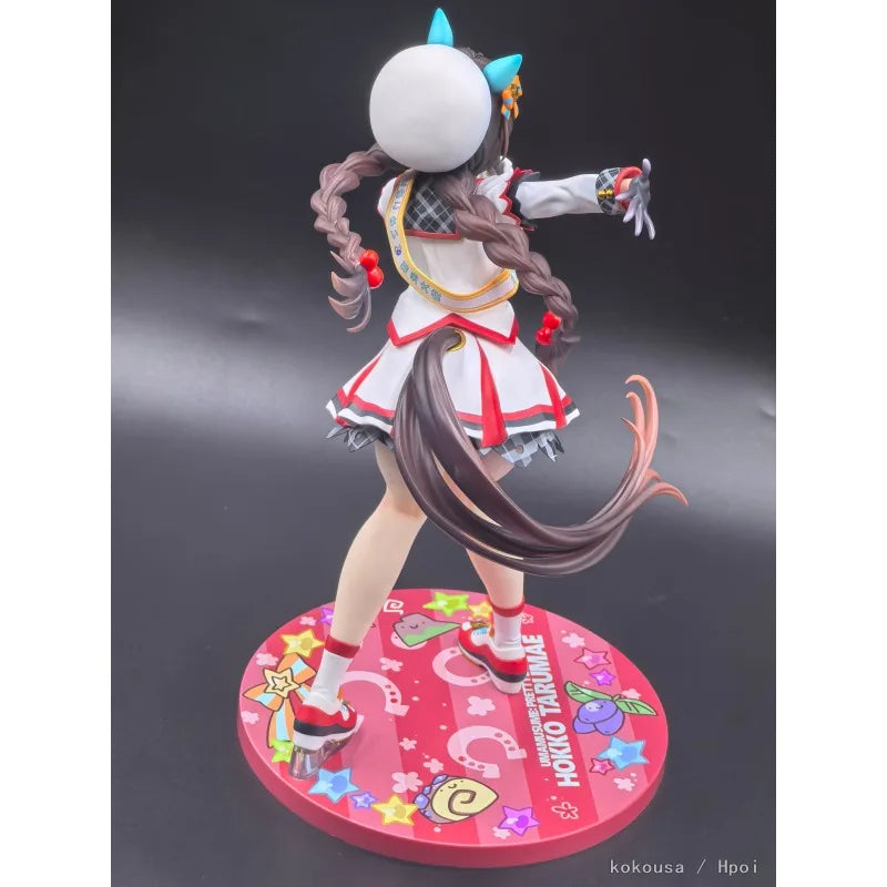 In Stock Phat! Uma Musume Pretty Derby Hokkori Tsumore White Wing Return Ver. 1/7 24cm Figure Anime Model Desktop Collectible