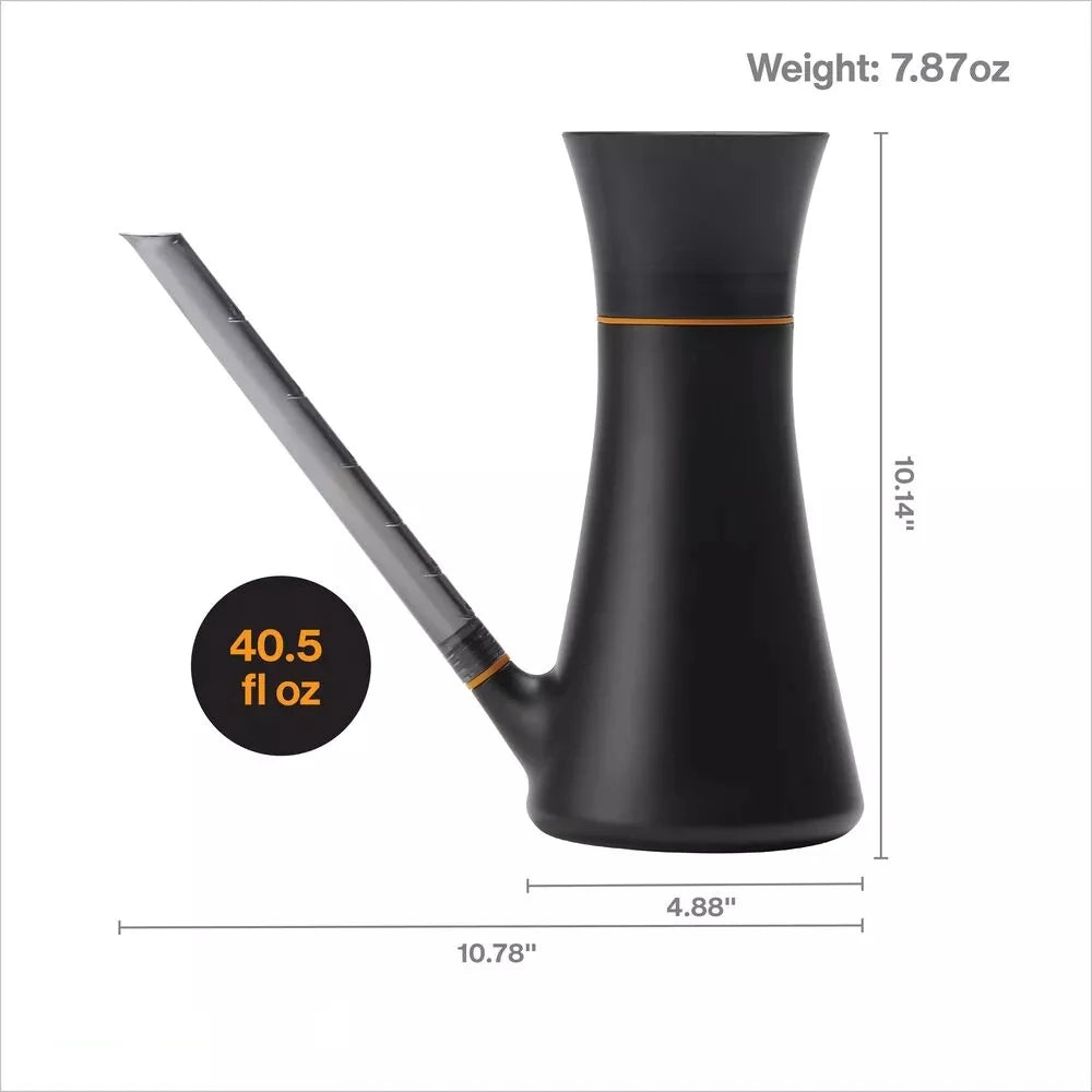 40 OZ Small Watering Can for Indoor Gardening,Recycled Plastic Water Cans for House Plants with Anti-Drip and Removable Nozzle