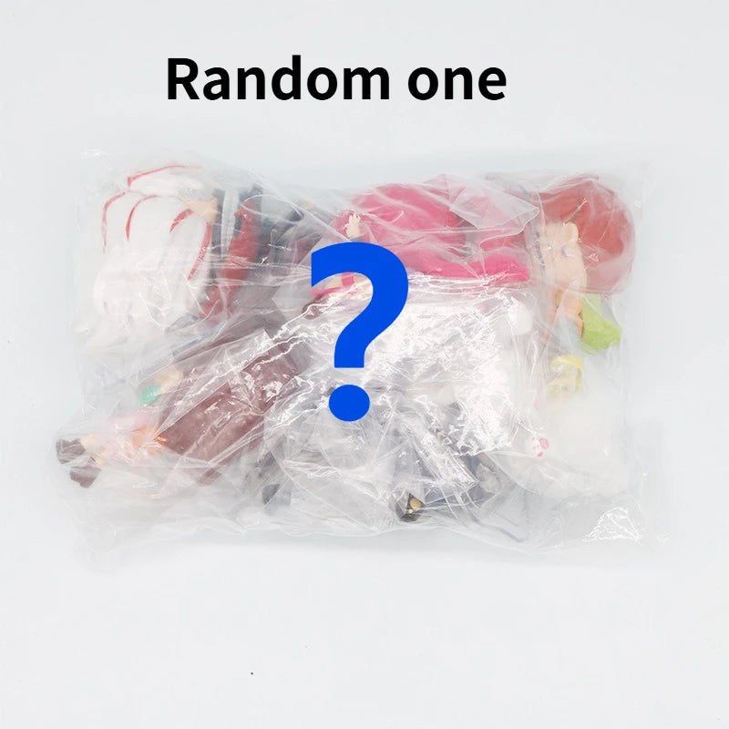 6pcs Dandadan anime Erkallen Statue model Q Version Figurine Pvc Model Toy Collectible Decoration Desktop Gift.Toy gifts