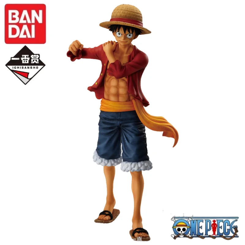 In Stock 100% Original Bandai Ichiban Kuji One Piece Monkey D Luffy Roronoa Zoro Sanji Dracule Mihawk Emporio Ivankov Silvers