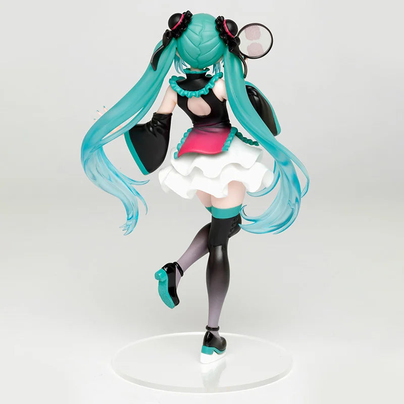 Original Taito Hatsune Miku Anime Figure China Dress Ver.  Action Figure Model Collectible Ornaments Model Christmas Toy Gifts