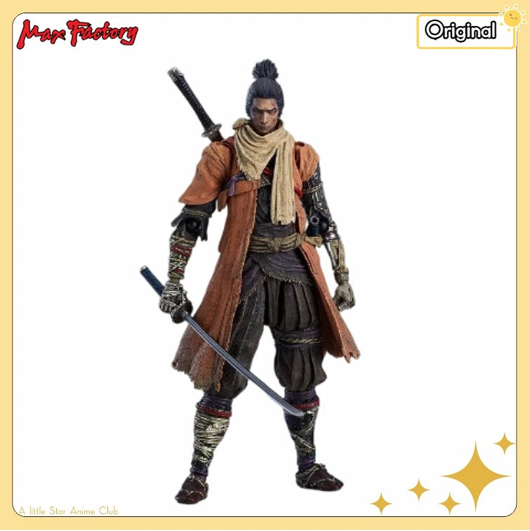 Max Factory Figma 483DX Sekiro: Shadows Die Twice Sekiro DX Version Action Figure Collection