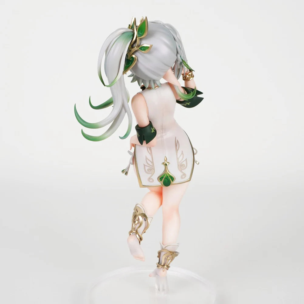 Anime Nahida Game Figure Cheongsam Standing pose Action Figure cute Model Desktop Ornaments Collection Child toy Gifts 21cm