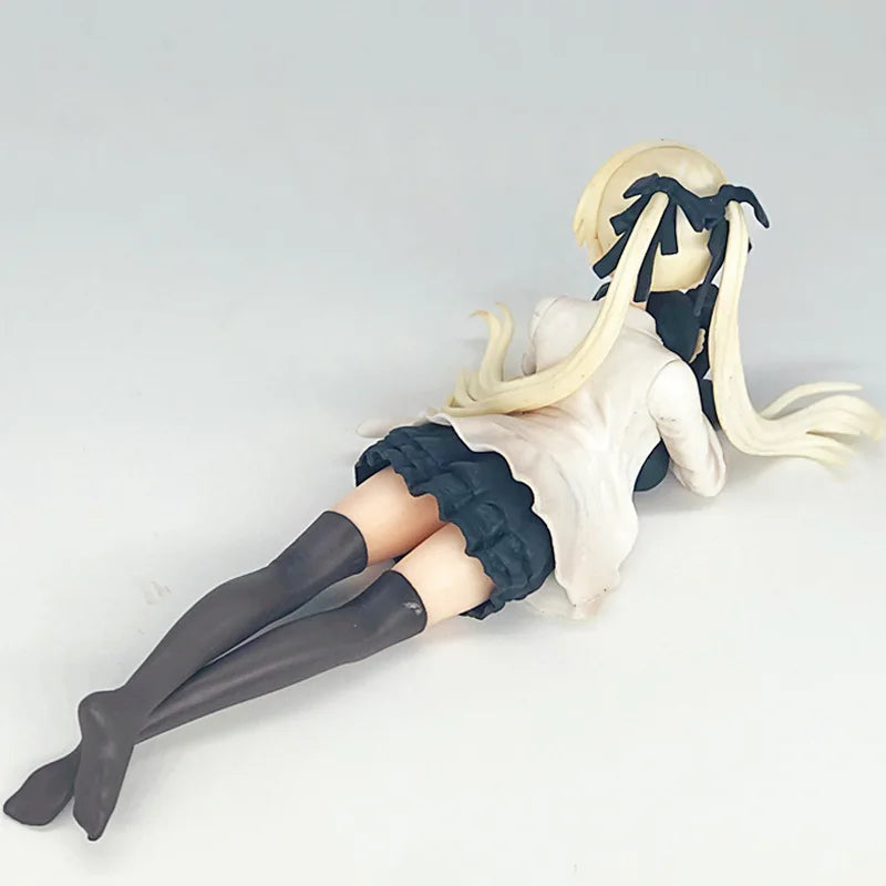 Cross-Border Fate  Figure Prostrate Posture Car Mounted Spring Wild  Hollow Sister Anime Collectible Statues Adult Toys