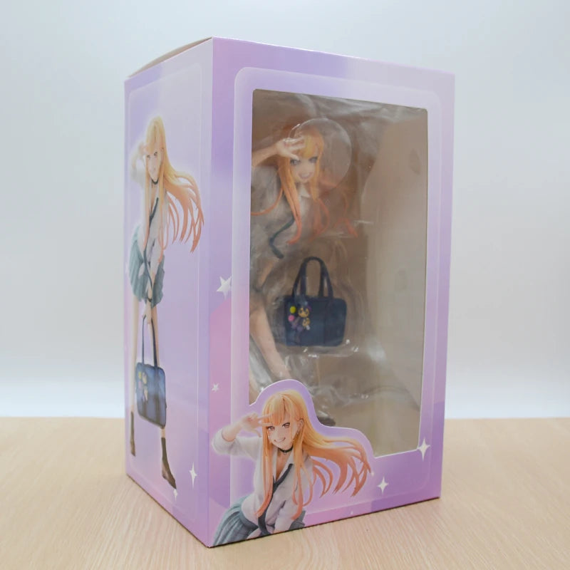 23cm My Dress-Up Darling Marin Kitagawa Swimsuit Anime Girl Figure Marin Kitagawa Bikini Action Figure Adult Sexy Model Doll Toy