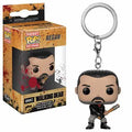 FUNKO POP Walking Dead Daryl Dixon Rick Grimes AMC Pocket Pop Schlüsselanhänger Actionfigur Spielzeug für Kinder Weihnachtsgeschenk