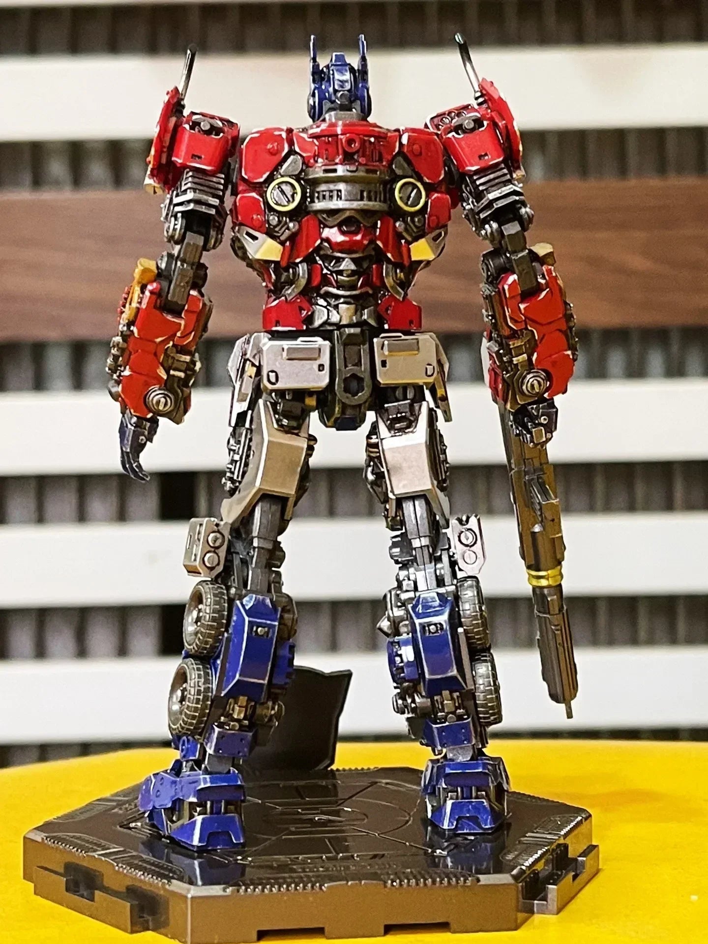 In Stock Trumpeter Smart Kit SK09 OP Glue-free Movable Assembly Model Car Robot Action Figures Transformation Toys Autobots Gift