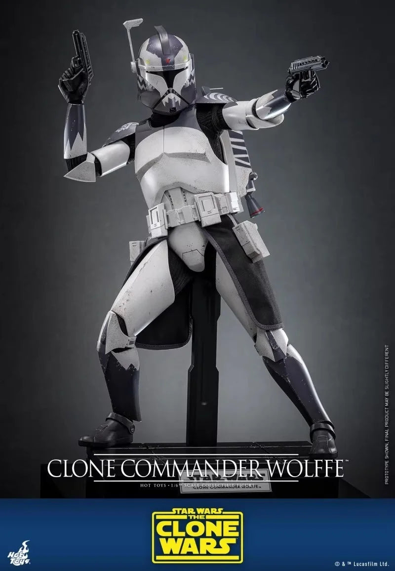 Collectible Hot Toys TMS141 1/6 Scale Male Soldier Wolffe Shape Restoration Full Set 12in Action Figure Model Toys For Fans Gift