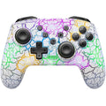 Six Axis Gyroscope Dual Vibration RGB Wireless Gamepad LED CRACK PROCESS For Nintendo Switch TV Box PS3 PC Joystick Controller