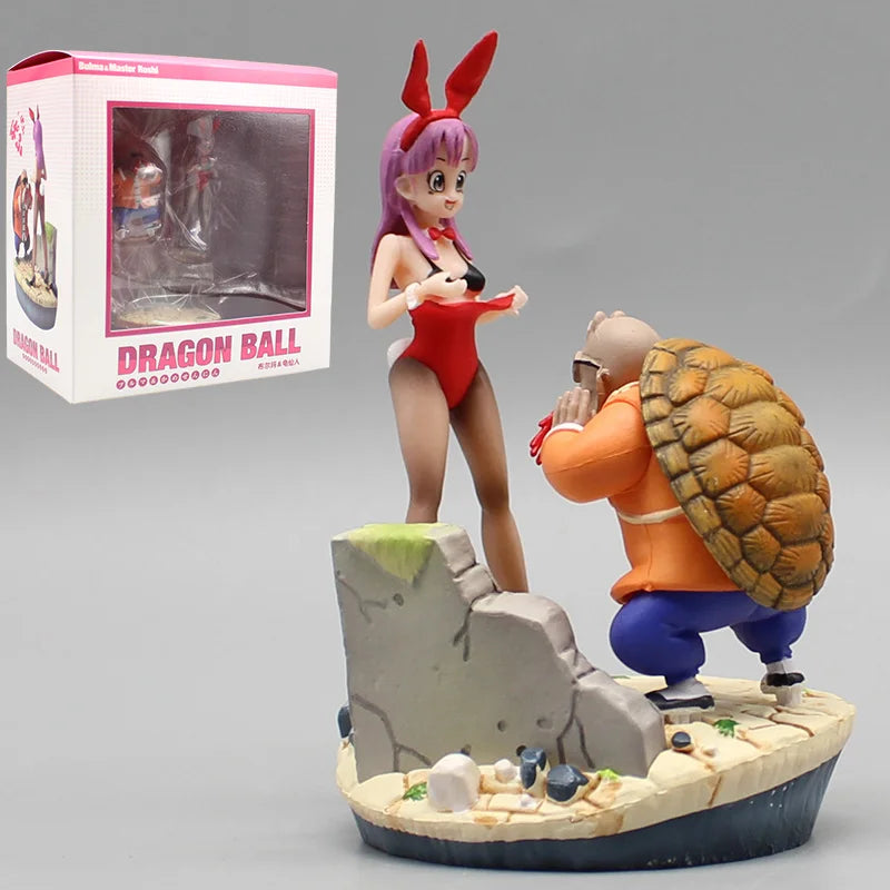 Dragon Ball Master Roshi Bulma Chichi Kame Sennin Actionfigur Spielzeug Anime DBZ Figuras 10 cm Manga Figur Modell Ornamente Geschenk