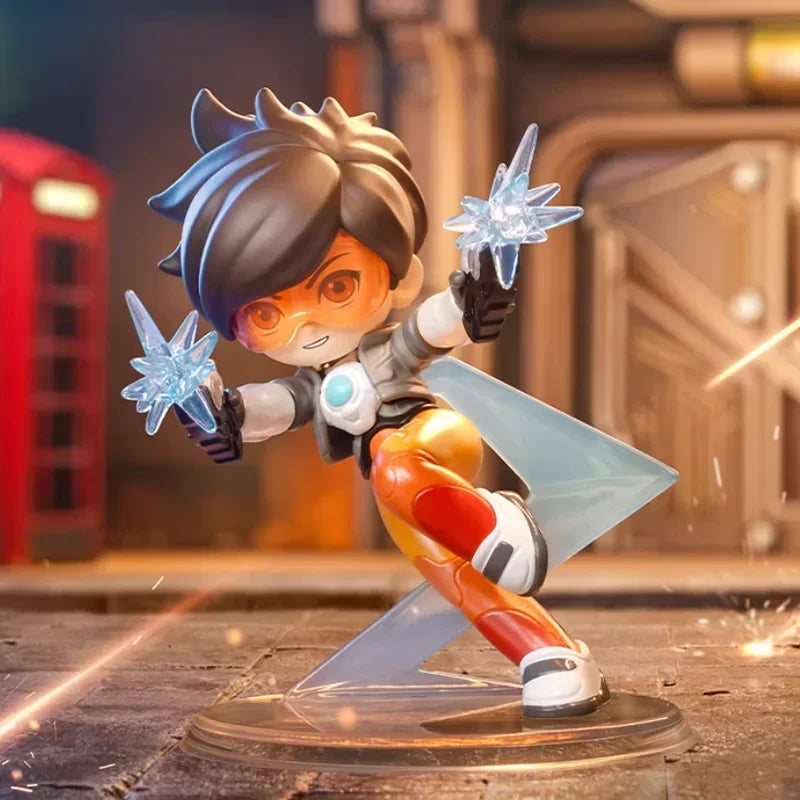 POP MART Overwatch Play of The Game Series Trendy Blind Box Toys Mystery Box Mistery Action Figure Surprise Model Gift