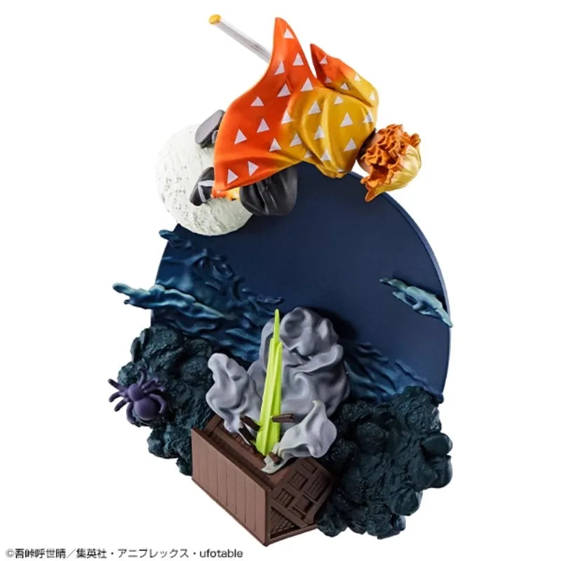 MegaHouse Genuine Demon Slayer Anime Character Kamado Tanjirou Kanao Tsuyuri Kids Christmas Gift Collection Action Toys Model
