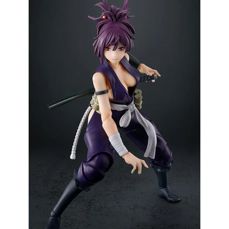 100% Original Bandai S.H.Figuarts Hell's Paradise Jigokuraku SHF Yuzuriha In Stock Anime Action Figures Model Toys