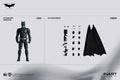 Spot Sale【In Stock】INART Studio Batman The Dark Knight Trilogy 1/12 Bat Man Figure Mol Collection Toy Giftin Stock