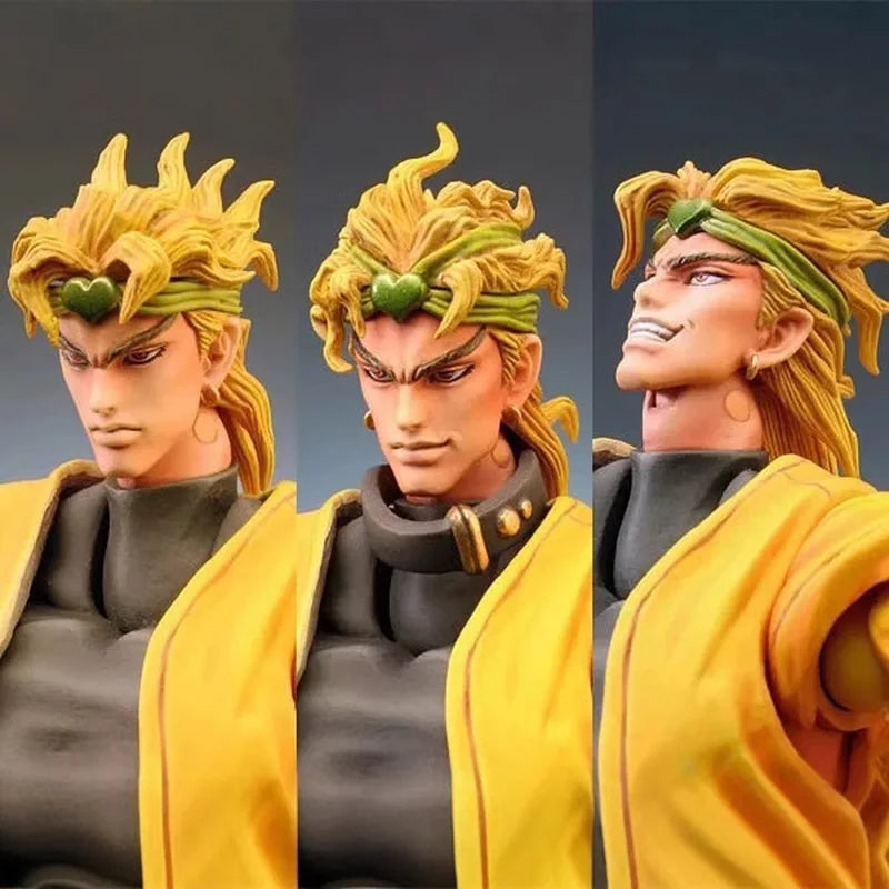 New 17cm Jojo'S Bizarre Adventure Stardust Crusaders Kujo Jotaro Dio Brando Anime Action Figures Model Collection Toys