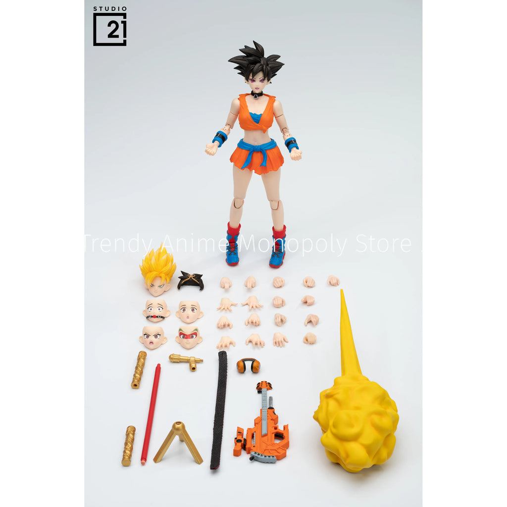 New Pre-sale 21 STUDIO 1/12 Dragon Ball Guitarist Sun Lingtong Action Figure