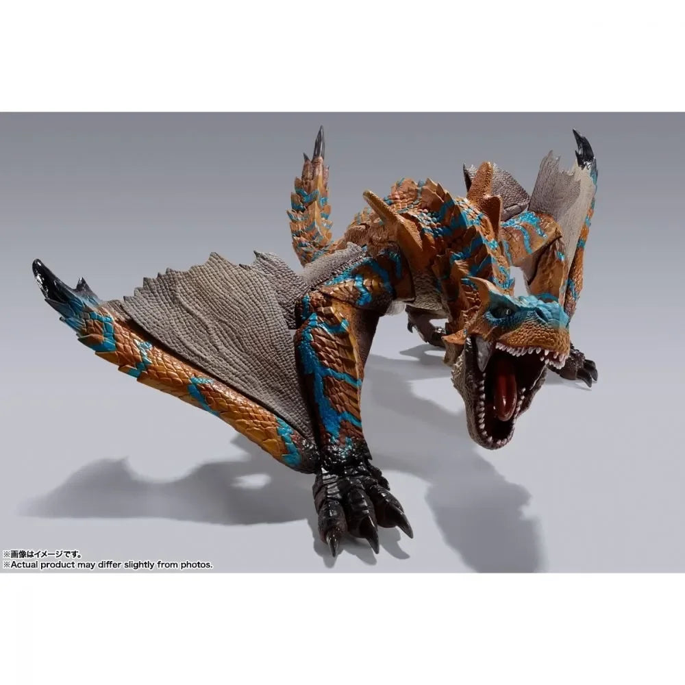 Bandai SHM TIGREX Action Figure Monster Hunter World Rise Monster Figure Toy Model Gift