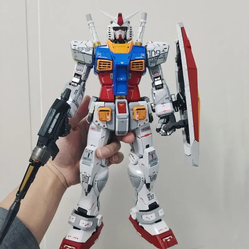 Daban PGU 1/60 Yuanzu 2.0 RX-78-2 Has The Function Of Exposing The Inner Frame With Lamp Assembly Model Kit Action Figures Gift