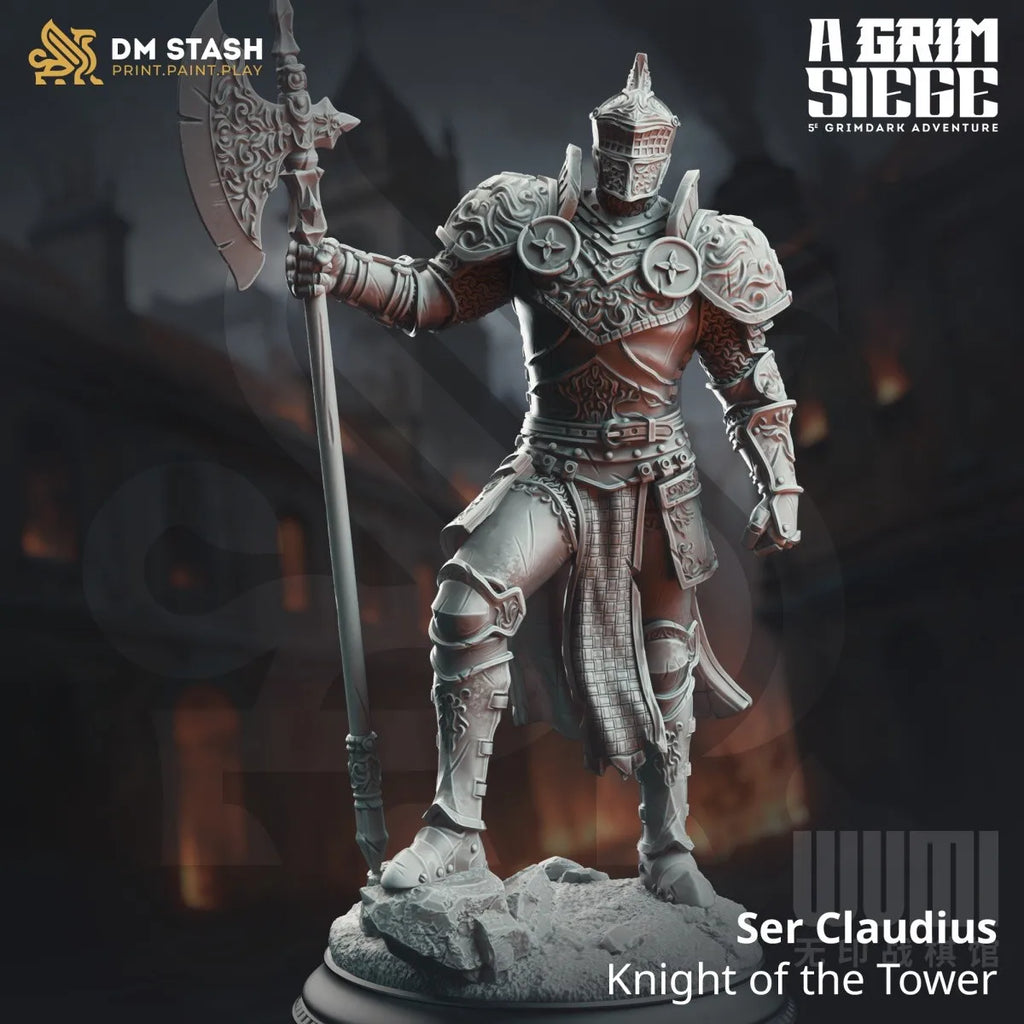 Original 3d Printed Knight'S Siege Series Wizard Angel Human Orc Half-Elf Dragon D&D Miniatures Action Figure Decoration Model