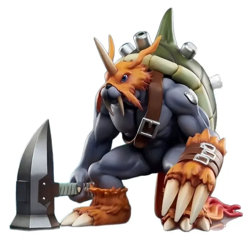 In-Stock Hot 21cm/8.27in Anime Digimon Adventure Figure Zudomon Action Figures Pvc Statue Collection Model Toys Gifts
