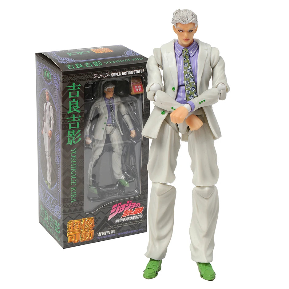 Jojos Bizarre Adventure Star Platinum Action Figure PVC Collection Model Toy Doll Brinquedos
