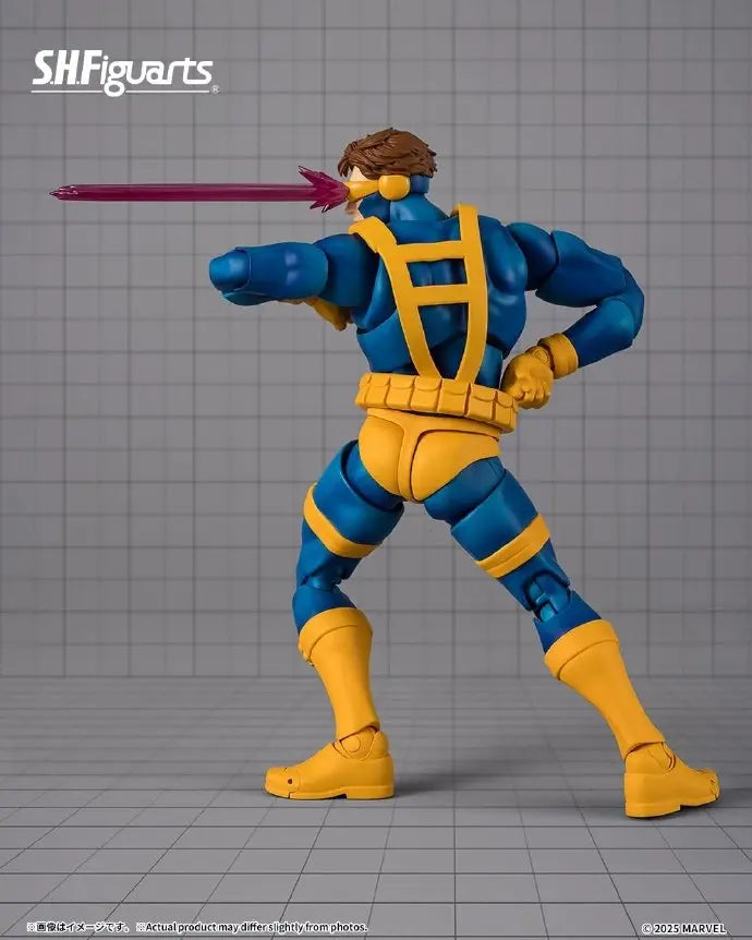 In Stock Originate BANDAI SHF CYCLOPS(GAMERVERSE) Movable Model Toys S.H.FIGUARTS Scott Summers X-men