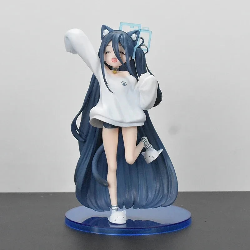 Games Toys Blue Archive Kayoko Figure Hooded Sweatshirt Kayoko Onikata Figure Beautiful Girl Figurine Anime PVC Collection Toys