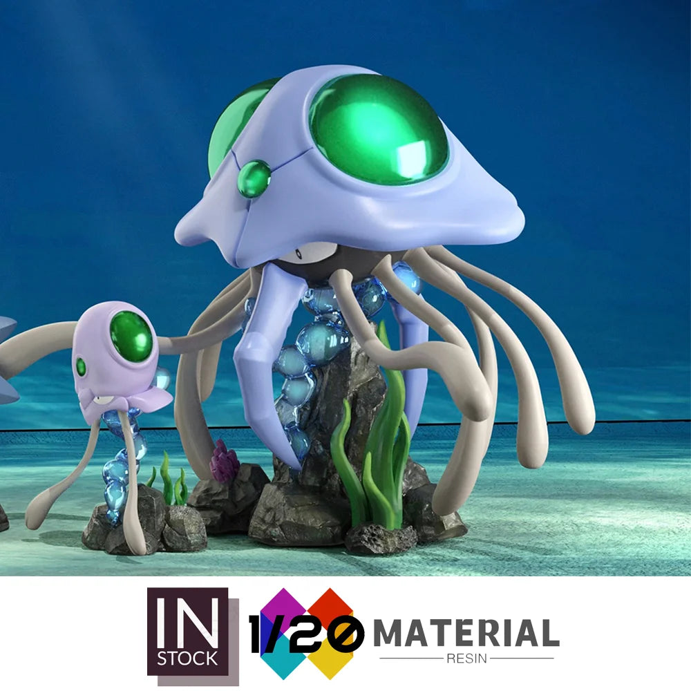 [In Stock]1/20 Resin Scale World [VS] - Tentacool & Tentacruel [Split RE-MENT]