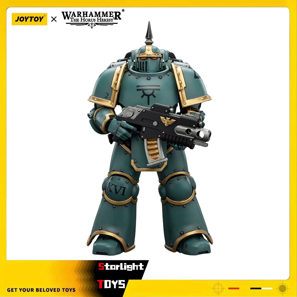 JOYTOY Warhammer 40K Sons of Horus MK lll Tactical Legionary 1/18 Action Figure Model Toys