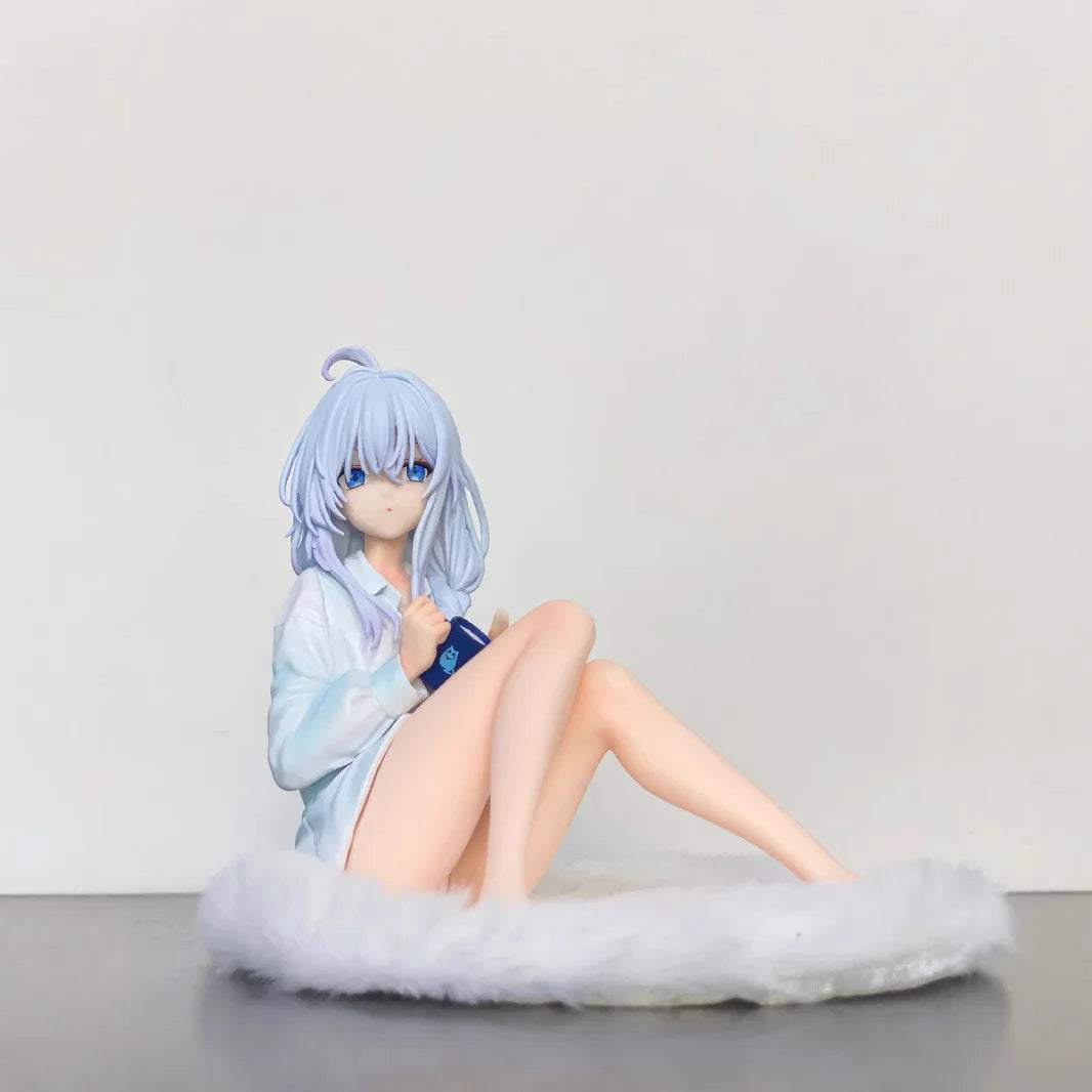Majo no Tabitabi Elaina Coreful Figure Nightwear Anime PVC delicate Action Figure Toy  Collectible sculpture Model Doll ornament