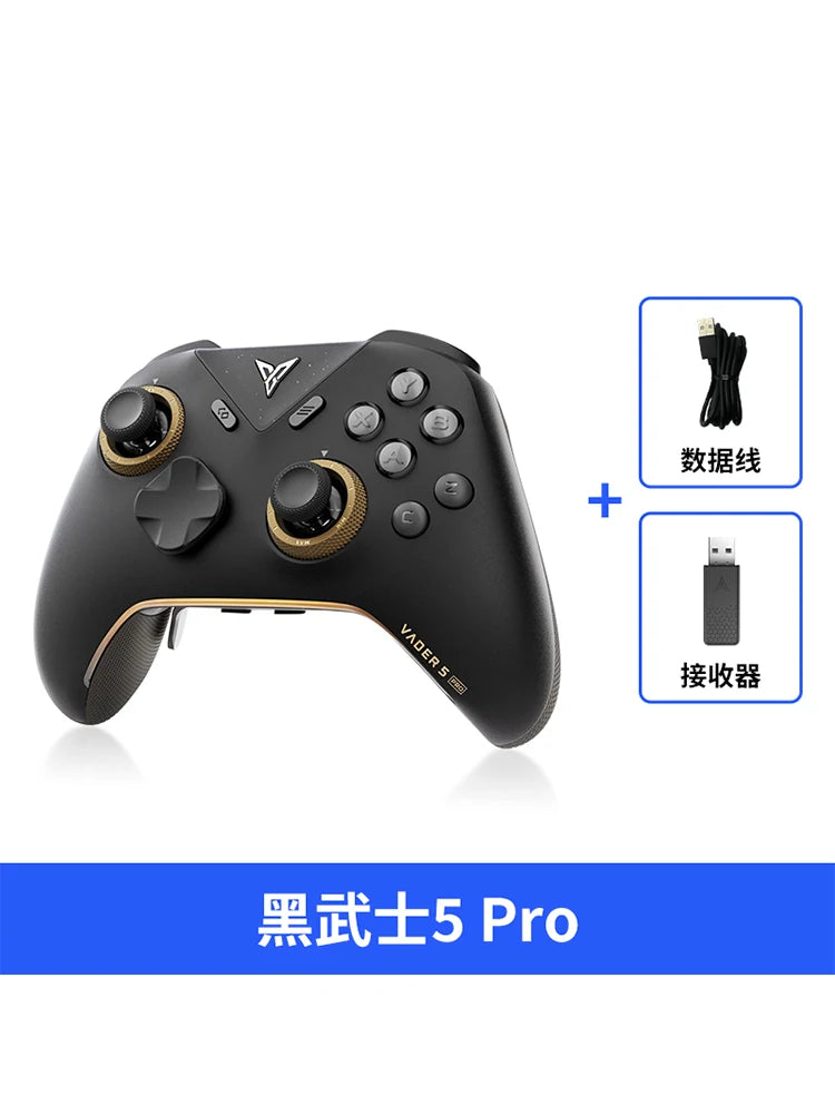New Vader 5 Pro Game Controller Wireless Bluetooth Original Competitive Elite Gamepad for PC/NS2/Mobile/Steam in Stock customize