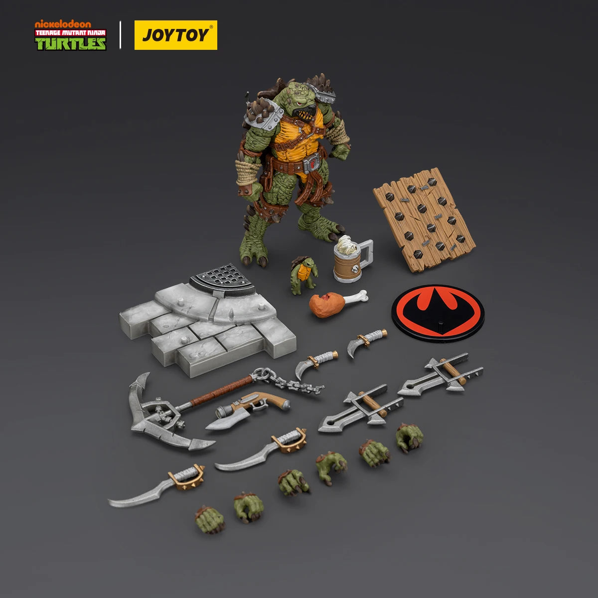 JOYTOY TMNT-Tokka Teenage Mutant Ninja Turtles Actionfiguren Originalkollektion GK Modelldekoration Geschenk Garagenbausätze Puppe